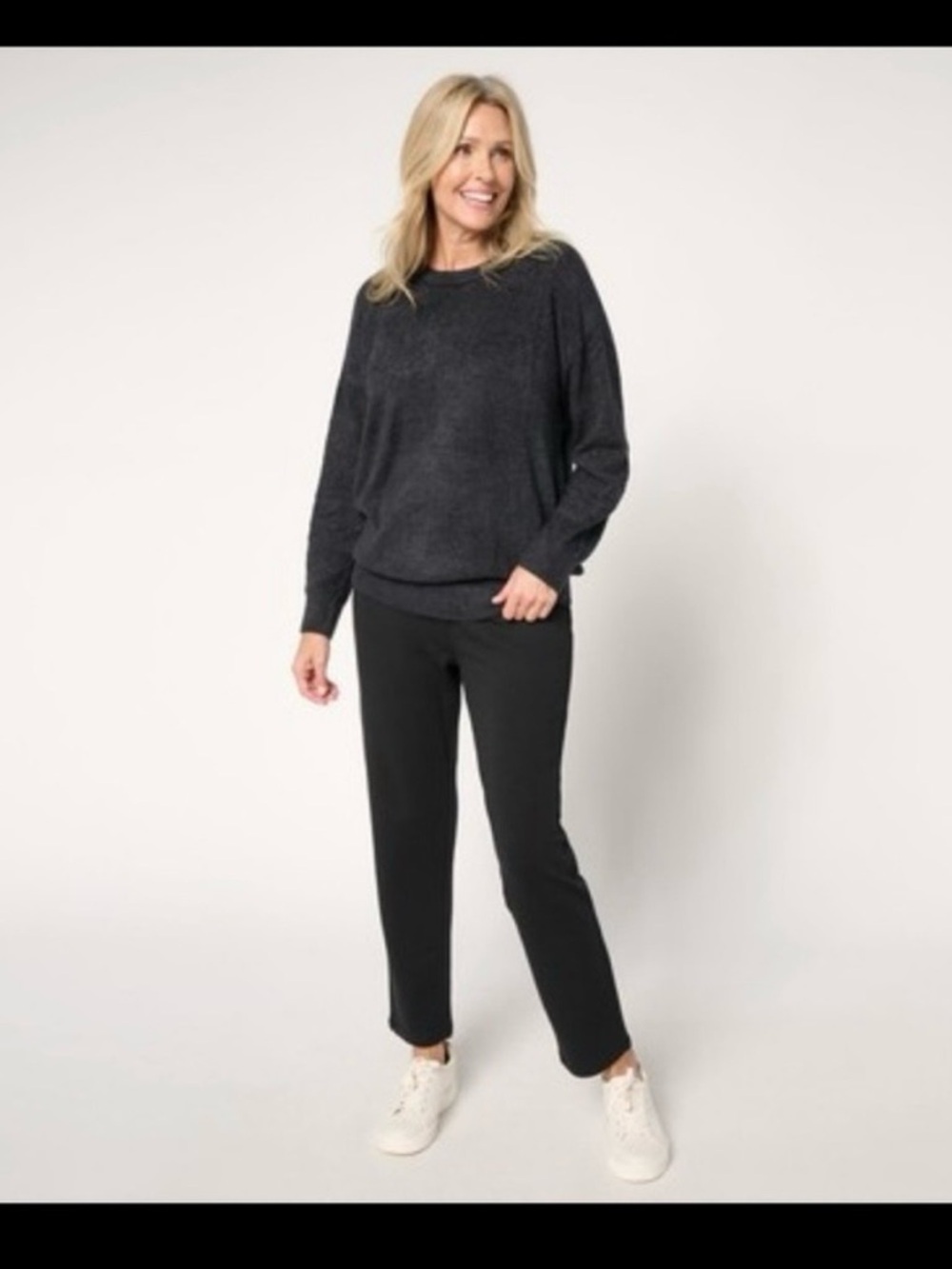BAREFOOT DREAMS- Luxe Lounge Sweatpants Black Size LP